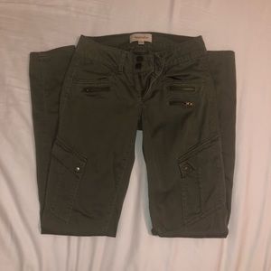Rewind dark green cargo pants